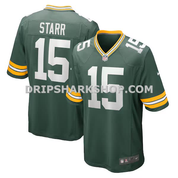 Mens Nike Bart Starr Green Green Bay Packers Retired Player Game Jersey Pi4233000