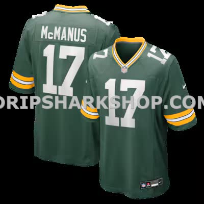 Mens Nike Brandon Mcmanus Green Green Bay Packers Team Game Jersey