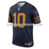 NFL129e32G05-e19ba4 Mens Nike Jordan Love Navy Green Bay Packers The 1923 Classic Legend Player Dri Fit Top