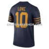 NFL129e32G06-00d411 Mens Nike Jordan Love Navy Green Bay Packers The 1923 Classic Legend Player Dri Fit Top