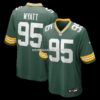Mens Nike Devonte Wyatt Green Green Bay Packers Player Game Jersey