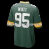 Mens Nike Devonte Wyatt Green Green Bay Packers Player Game Jersey