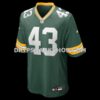 Mens Nike Kiondre Thomas Green Green Bay Packers Game Player Jersey