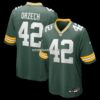 Mens Nike Matt Orzech Green Green Bay Packers Game Jersey