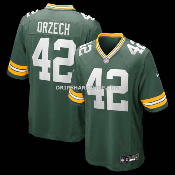 Mens Nike Matt Orzech Green Green Bay Packers Game Jersey