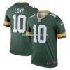 Mens Nike Jordan Love Green Green Bay Packers Legend Player Performance Top
