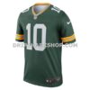 Mens Nike Jordan Love Green Green Bay Packers Legend Player Performance Top