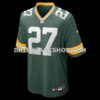 Mens Nike Kitan Oladapo Green Green Bay Packers Game Jersey
