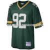 Mens Mitchell And Ness Reggie White Green Green Bay Packers Big And Tall 1996 Retired Player Replica Jersey Pi3300000