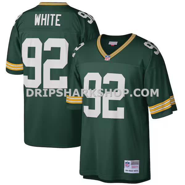 Mens Mitchell And Ness Reggie White Green Green Bay Packers Big And Tall 1996 Retired Player Replica Jersey Pi3300000