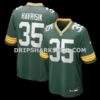NFL12c2e1G05-6314c4 Mens Nike Lucas Havrisik Green Green Bay Packers Team Game Jersey
