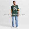 NFL12c2e1G08-93e97a Mens Nike Lucas Havrisik Green Green Bay Packers Team Game Jersey