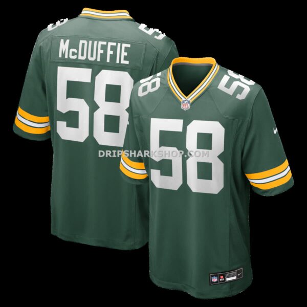 Mens Nike Isaiah Mcduffie Green Green Bay Packers Game Jersey