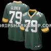 Mens Nike Travis Glover Green Green Bay Packers Game Jersey