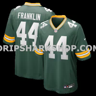 Mens Nike Zaire Franklin Green Green Bay Packers Game Jersey