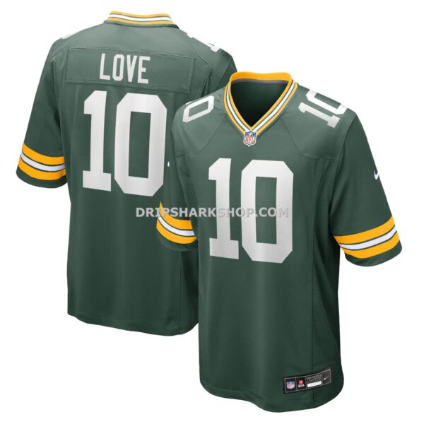 Mens Nike Jordan Love Green Green Bay Packers Player Game Jersey
