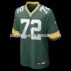 Mens Nike Brant Banks Green Green Bay Packers Team Game Jersey