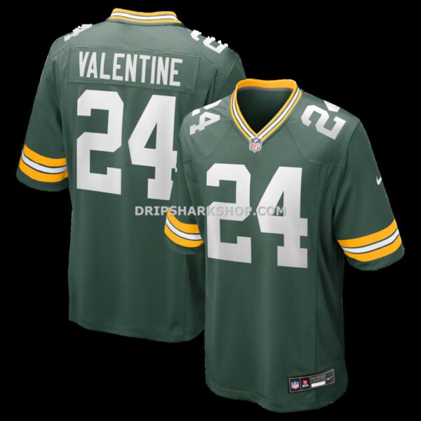 NFL12dd08G04-e1984b Mens Nike Carrington Valentine Green Green Bay Packers Game Jersey