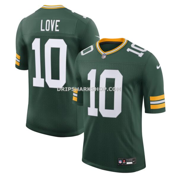 NFL12df06G04-eea0a4 Mens Nike Jordan Love Green Green Bay Packers Team Vapor Untouchable Limited Jersey
