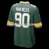 Mens Nike Lukas Van Ness Green Green Bay Packers Game Jersey