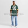 Mens Nike Lukas Van Ness Green Green Bay Packers Game Jersey
