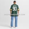 Mens Nike Lukas Van Ness Green Green Bay Packers Game Jersey