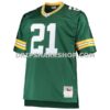 Mens Mitchell And Ness Charles Woodson Green Green Bay Packers Big And Tall 2010 Retired Player Replica Jersey Pi4025000