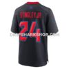 NFL130290G06-35f727 Mens Nike Derek Stingley Jr Navy Houston Texans Game Jersey