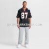 Mens Nike Cade Stover Navy Houston Texans Team Game Jersey