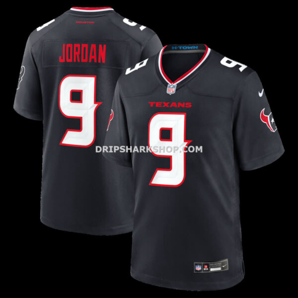 NFL131633G04-fa656d Mens Nike British Brooks Navy Houston Texans Team Game Jersey