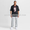 NFL131633G10-e70b06 Mens Nike British Brooks Navy Houston Texans Team Game Jersey