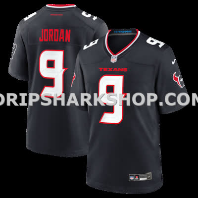 Mens Nike British Brooks Navy Houston Texans Team Game Jersey