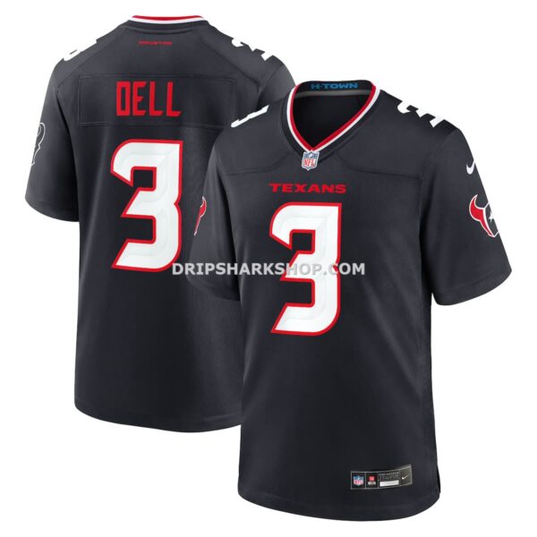 Mens Nike Tank Dell Red Houston Texans Alternate Game Jersey