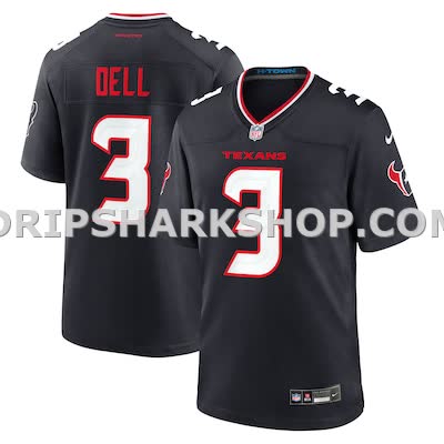 Mens Nike Tank Dell Red Houston Texans Alternate Game Jersey