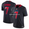 Mens Nike Cj Stroud Navy Houston Texans Alternate 2 Vapor Fuse Elite Jersey