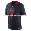 Mens Nike Cj Stroud Navy Houston Texans Alternate 2 Vapor Fuse Elite Jersey