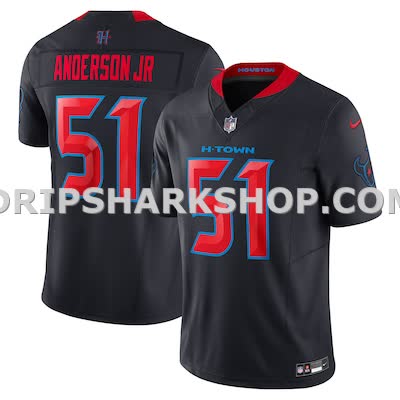 Mens Nike Will Anderson Jr Navy Houston Texans Alternate Game Jersey