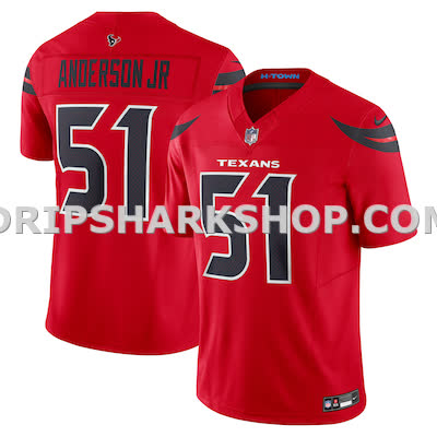 Mens Nike Will Anderson Jr Red Houston Texans Vapor Fuse Limited Jersey