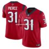 Mens Nike Dameon Pierce White Houston Texans Game Jersey