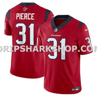 Mens Nike Dameon Pierce White Houston Texans Game Jersey
