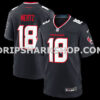 Mens Nike Henry Tootoo Navy Houston Texans Team Game Jersey