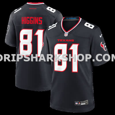 Mens Nike Jaylin Smith Navy Houston Texans Team Game Jersey