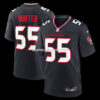 NFL133db9G04-2679a7 Mens Nike Dare Ogunbowale Navy Houston Texans Team Game Jersey