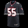 NFL133db9G05-ff23d0 Mens Nike Dare Ogunbowale Navy Houston Texans Team Game Jersey