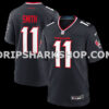 Mens Nike Tytus Howard Navy Houston Texans Game Jersey Pi3892000