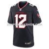 NFL134127G05-18d77b Mens Nike Nico Collins Navy Houston Texans Team Vapor Fuse Limited Jersey