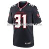 Mens Nike Dameon Pierce Navy Houston Texans Vapor Fuse Limited Jersey