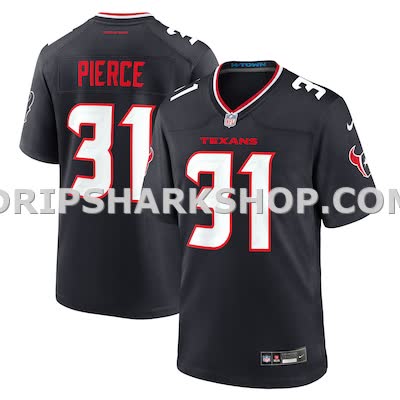 Mens Nike Dameon Pierce Navy Houston Texans Vapor Fuse Limited Jersey