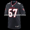 NFL13814aG05-9e2939 Mens Nike Folorunso Fatukasi Navy Houston Texans Team Game Jersey