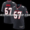 NFL13814aM01-5e7f4b Mens Nike Folorunso Fatukasi Navy Houston Texans Team Game Jersey